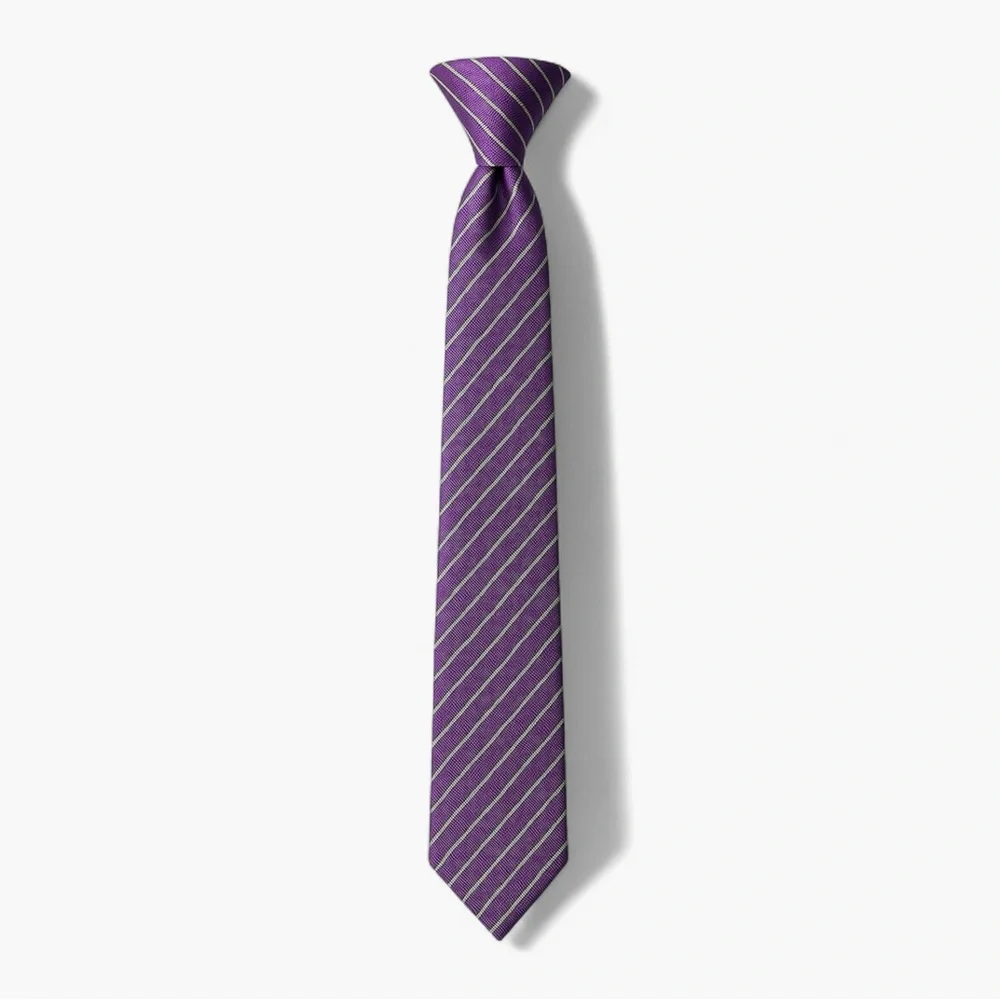 Vintage Polo by Ralph Silk Lauren Diagonal Striped Tie